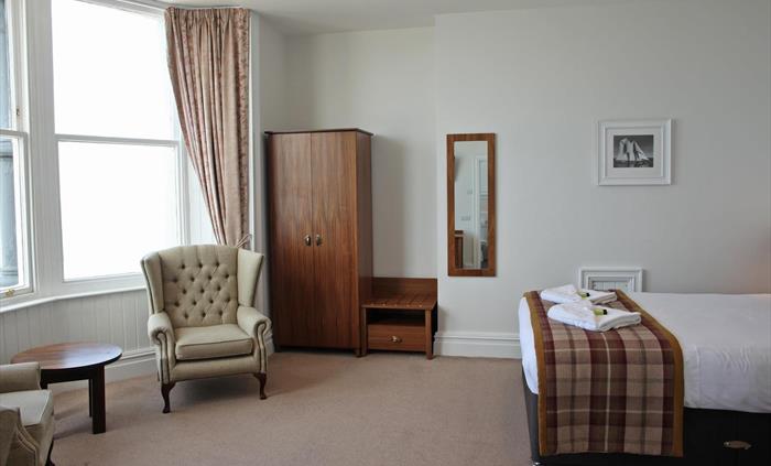 Accommodation - seafront double